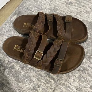 Braided sandals